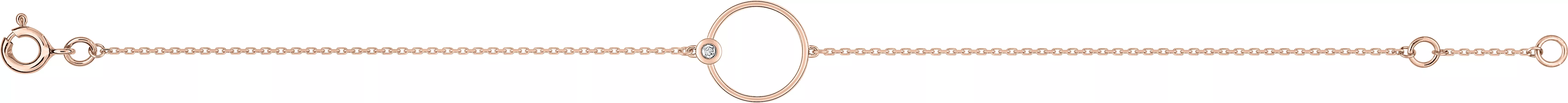 Bracelet Or Rose et Blanc Parascovia Diamant - Bracelet en Or 750 18k - Bijoux en Vogue