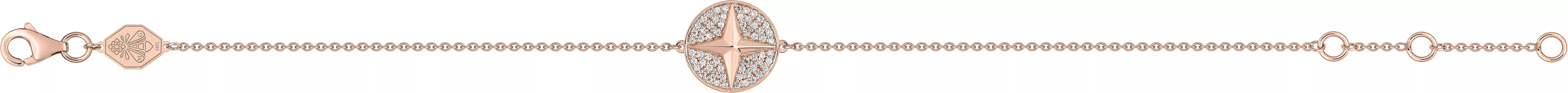 Bracelet Or Rose Haja Diamant - Bracelet en Or 750 18k - Bijoux en Vogue