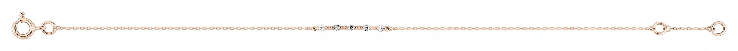 Bracelet Or Rose Adjiedjoeniesa Diamant - Bracelet en Or 750 18k - Bijoux en Vogue