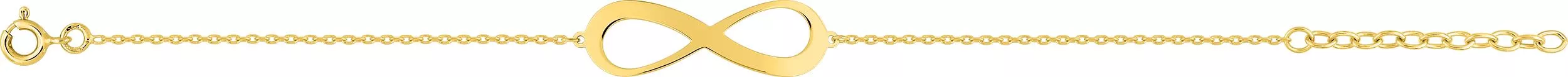Bracelet Plaqué Or Jauzia Infini - Bracelet en Plaqué or - Bijoux en Vogue