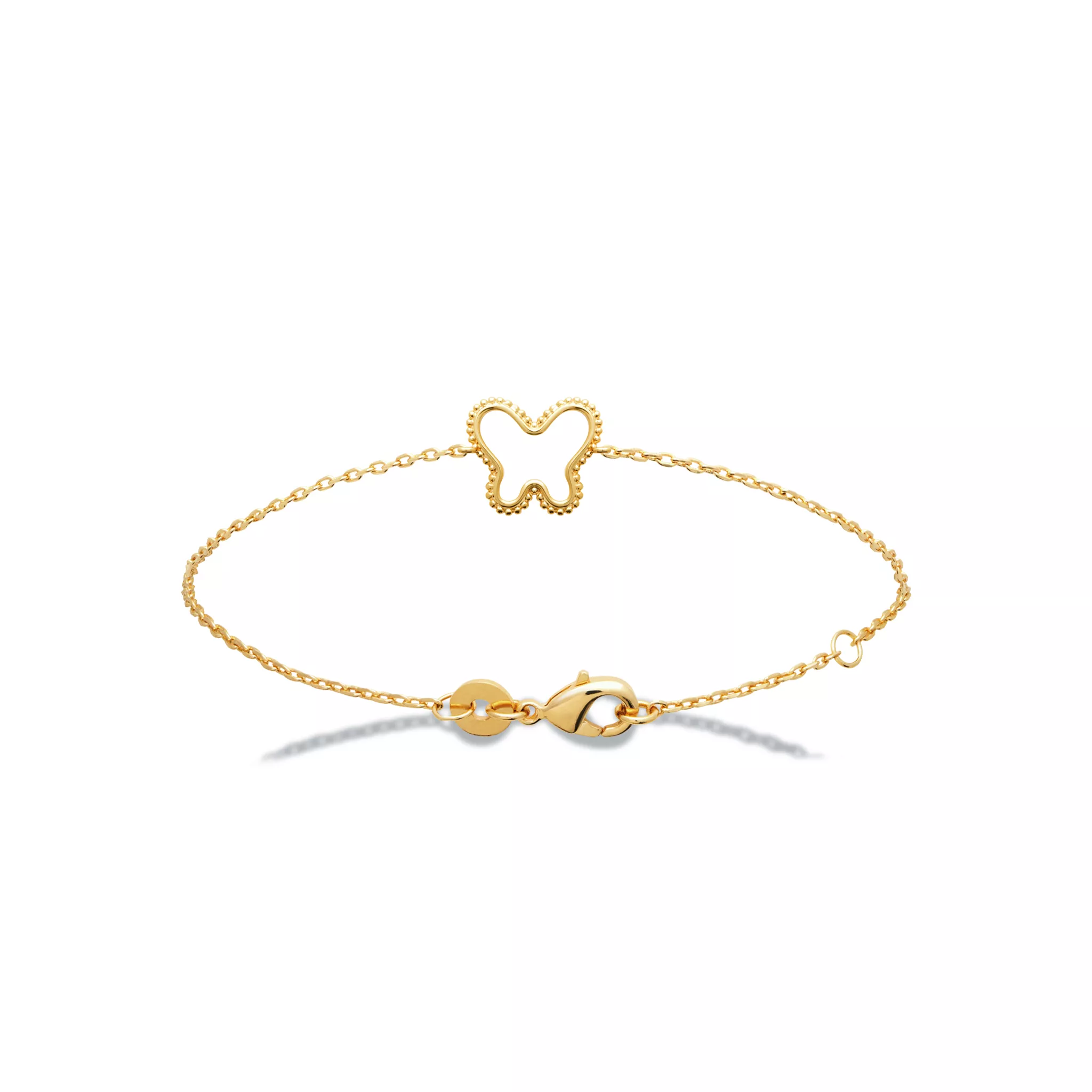 Bracelet Plaqué Or Assuntia Papillon - Bracelet en Plaqué or - Bijoux en Vogue