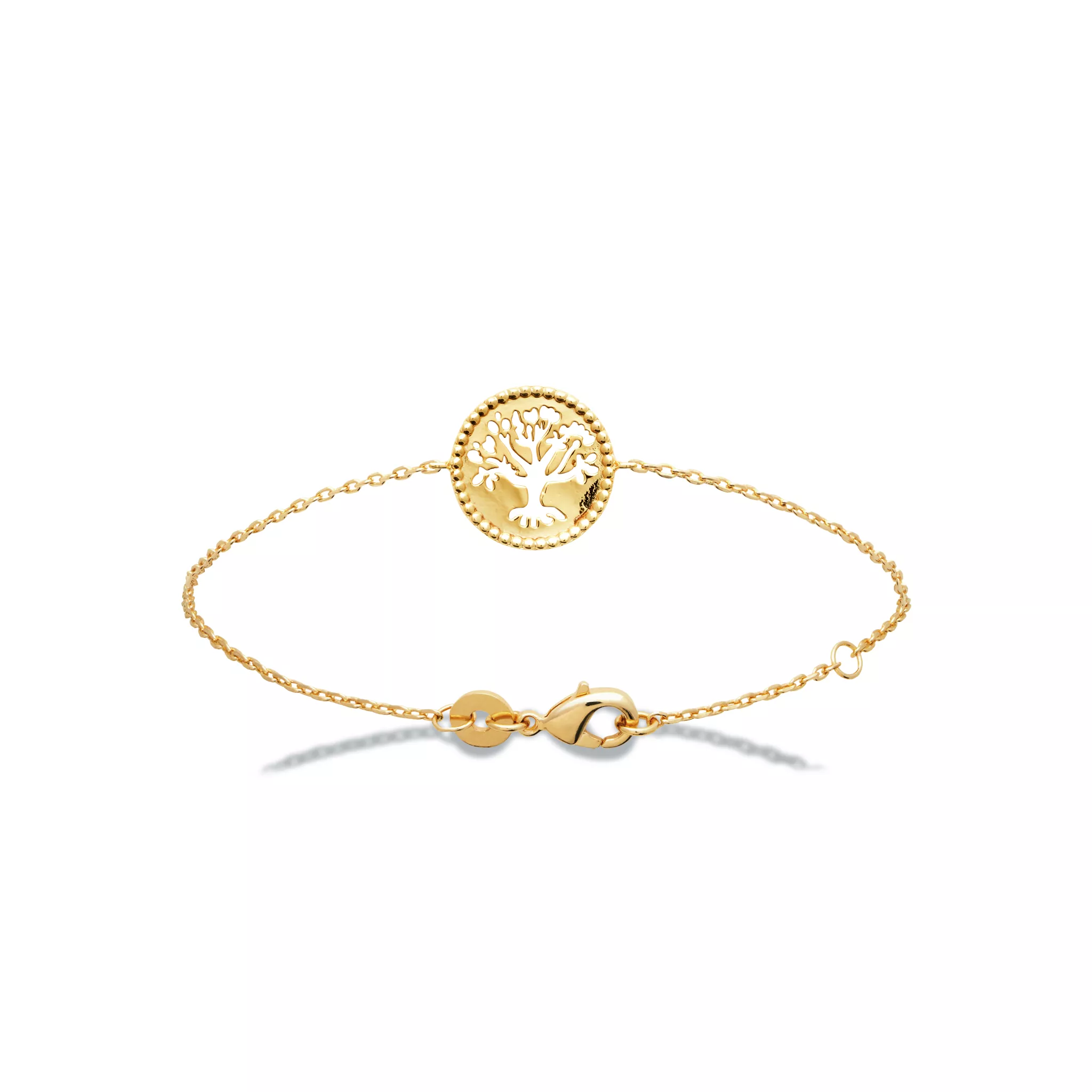 Bracelet Plaqué Or Arbre de Vie - Bracelet en Plaqué or - Bijoux en Vogue