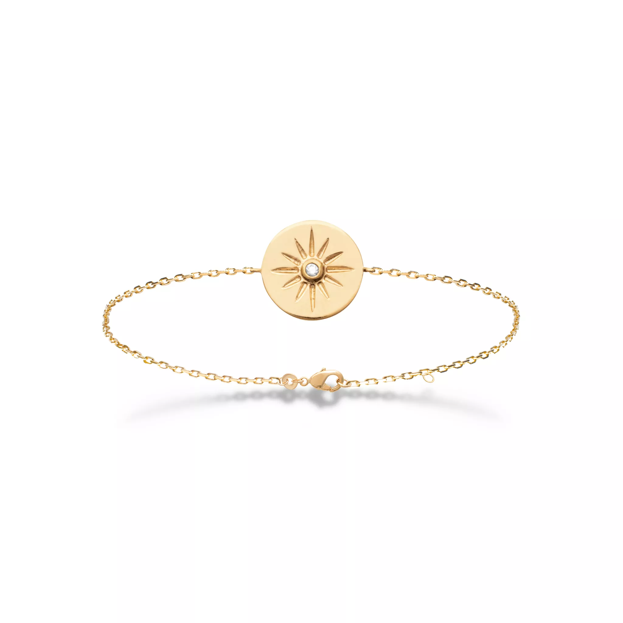 Bracelet Plaqué Or Agbianda Zirconium Figuratif - Bracelet en Plaqué or - Bijoux en Vogue