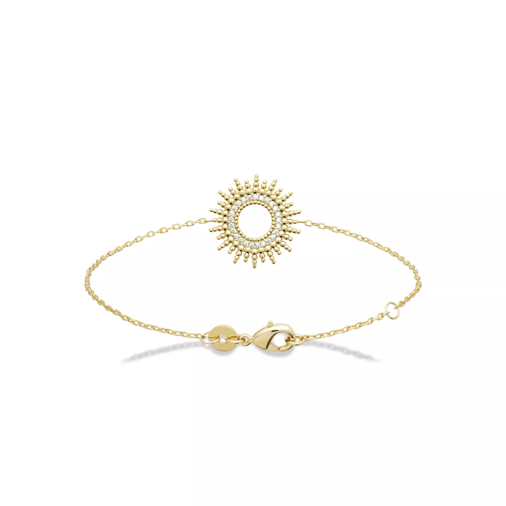 Bracelet Plaqué Or Karlina Zirconium Figuratif - Bracelet en Plaqué or - Bijoux en Vogue