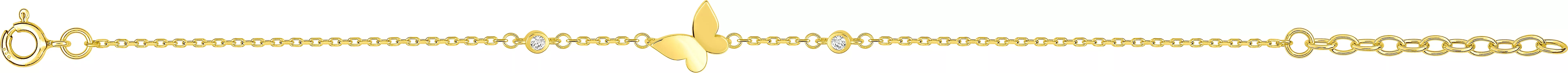 Bracelet Plaqué Or Debia Zirconium Papillon - Bracelet en Plaqué or - Bijoux en Vogue