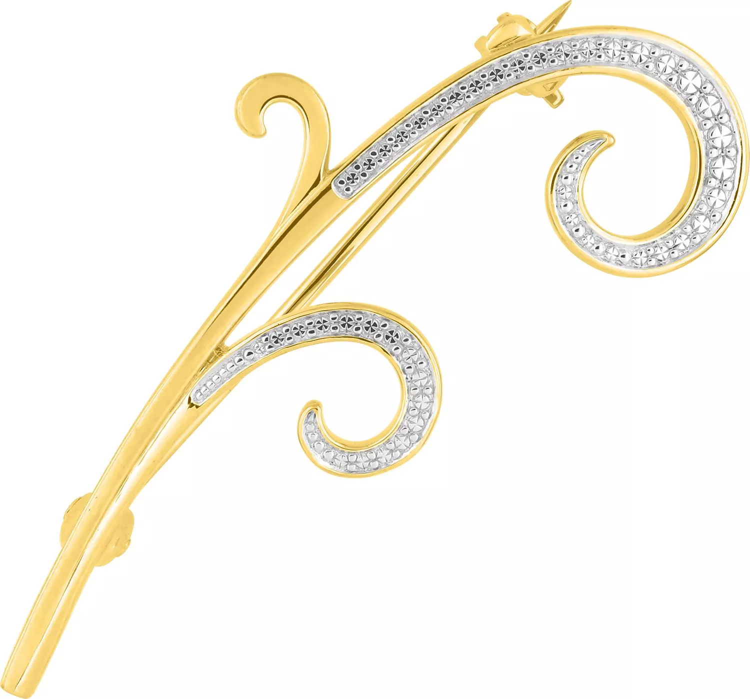 Broche Plaqué Or Brenducha - Broche en Plaqué or - Bijoux en Vogue