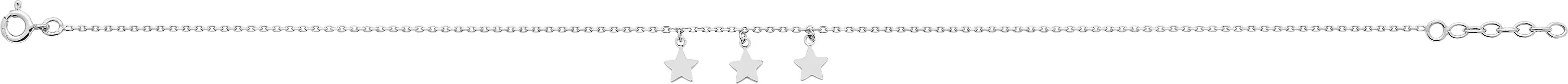 Chaîne cheville Argent Étoile - Chaîne cheville en Argent 925 - Bijoux en Vogue