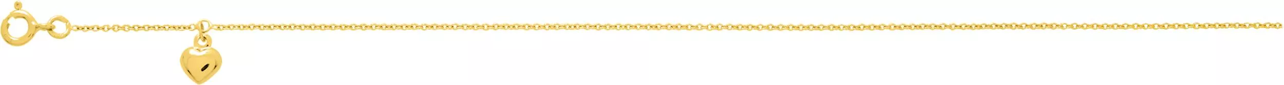 Chaîne cheville Or - Chaîne cheville en Or 375 9k - Bijoux en Vogue