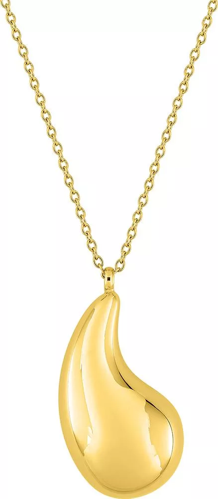 Collier Acier Doré Nolma - Collier en Acier - Bijoux en Vogue