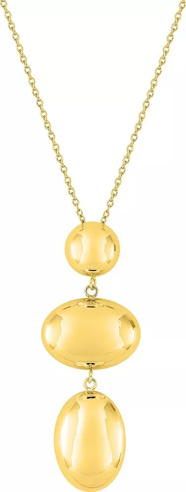 Collier Acier Doré Fikrija - Collier en Acier - Bijoux en Vogue