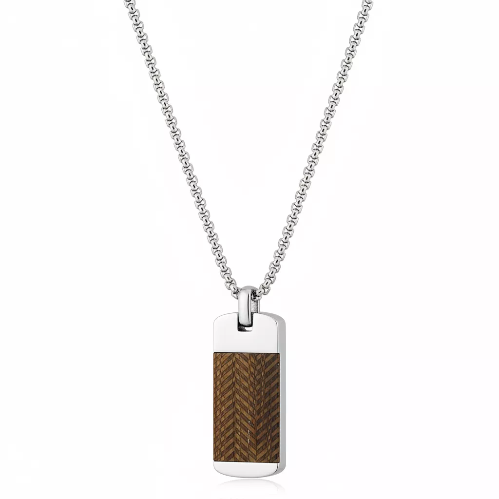 Collier Homme Acier Mottram - Collier en Acier - Bijoux en Vogue