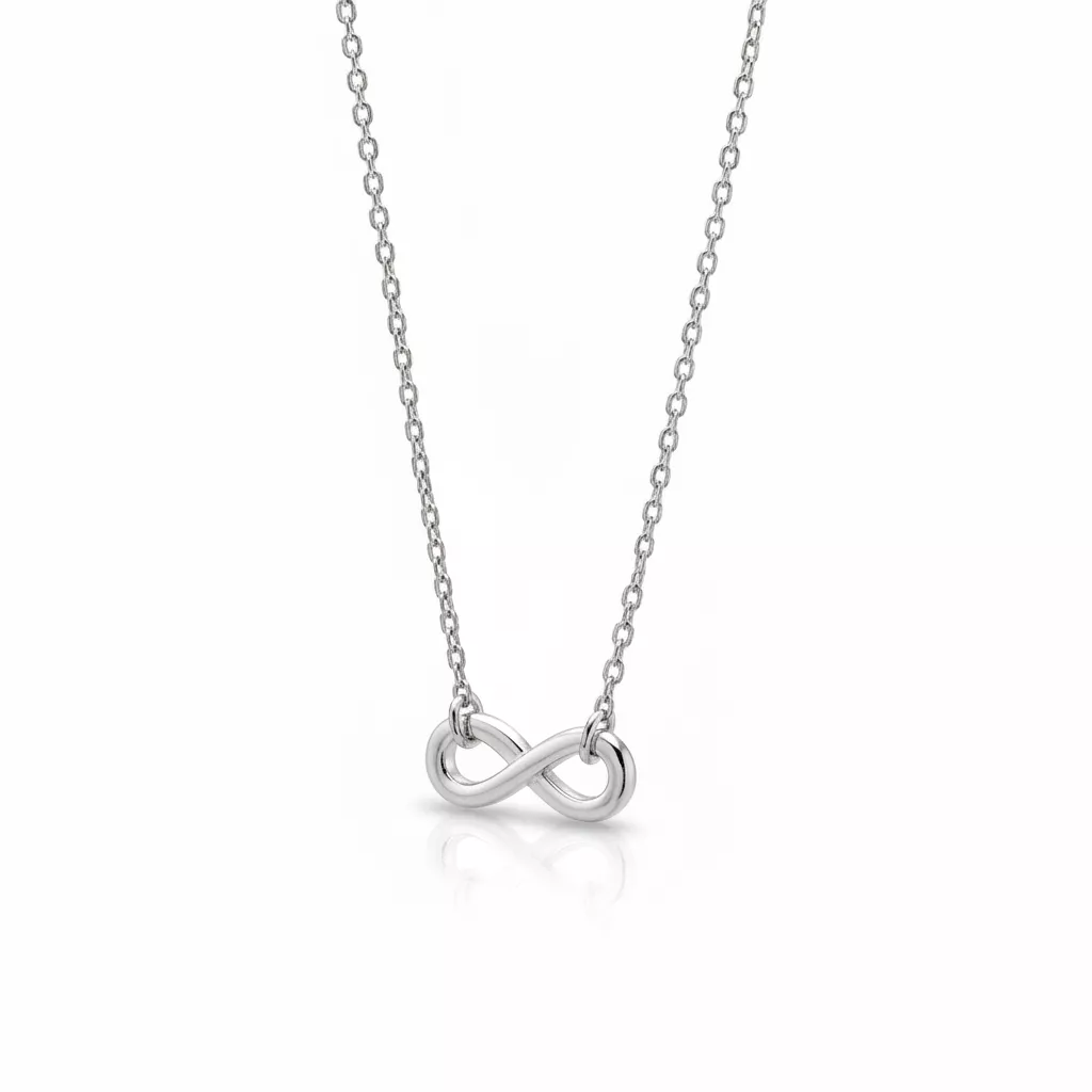 Collier Argent Tauria Infini - Collier en Argent 925 - Bijoux en Vogue
