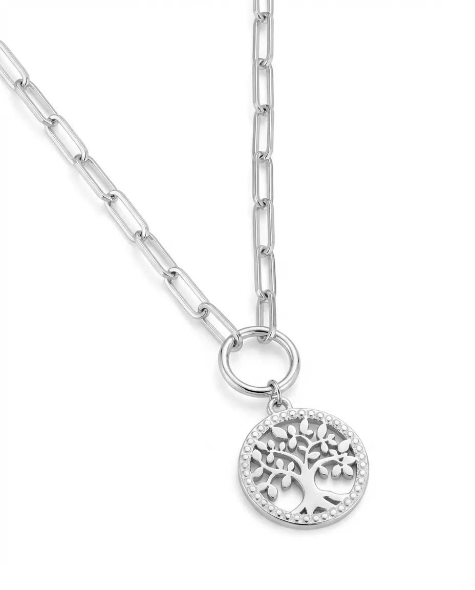 Collier Argent Arbre de Vie - Collier en Argent 925 - Bijoux en Vogue