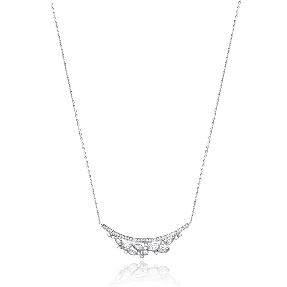 Collier argent 925 Lydine - Collier en Argent 925 - Bijoux en Vogue