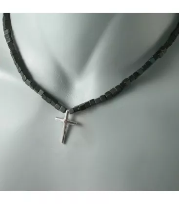 Collier pour homme Gothique chic Argiro "114-1/A" - Collier en Argent