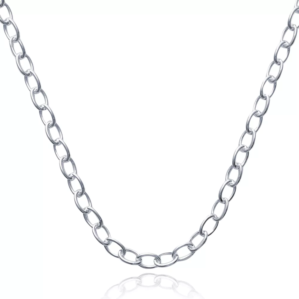 Collier chaîne en argent - Collier en Argent 925 - Bijoux en Vogue