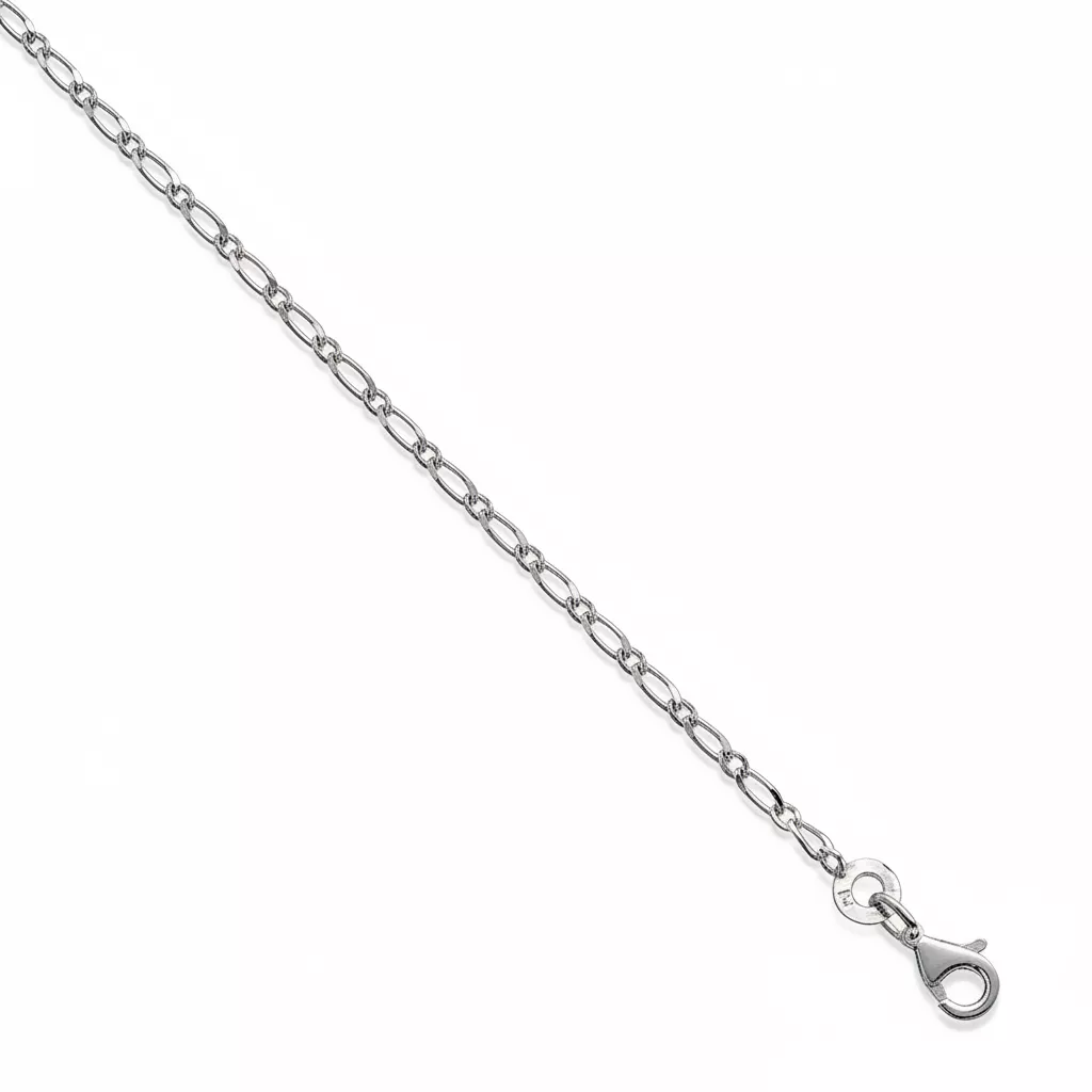 Collier Argent figaro - Collier en Argent 925 - Bijoux en Vogue