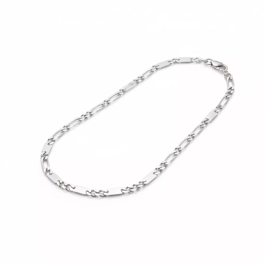 Collier Argent figaro - Collier en Argent 925 - Bijoux en Vogue