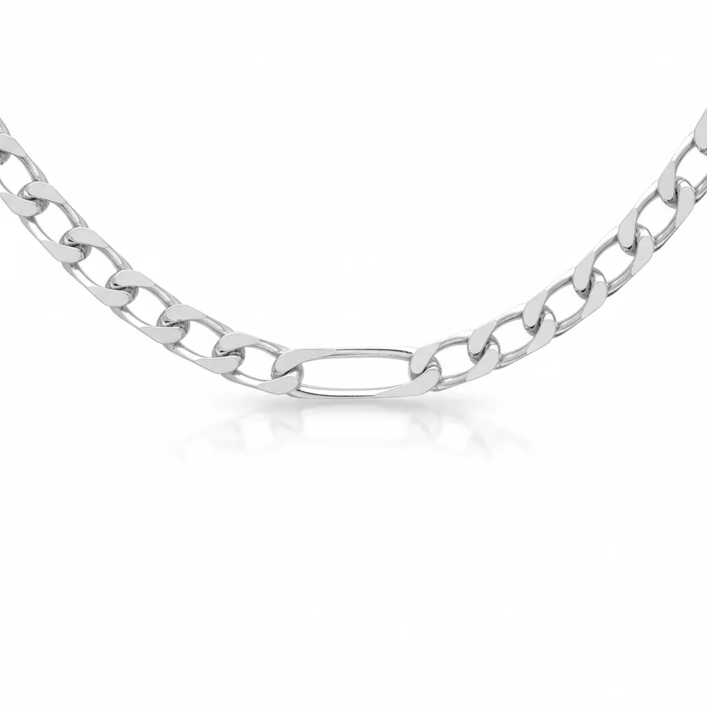 Collier Argent figaro - Collier en Argent 925 - Bijoux en Vogue