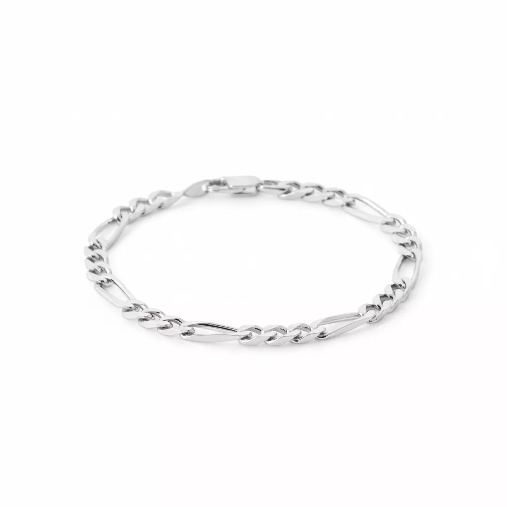 Collier Homme Argent figaro - Collier en Argent 925 - Bijoux en Vogue