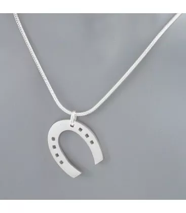 Collier pour homme Equestre "083-3/35" - Collier en Argent - Bijoux en Vogue