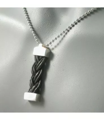 Pendentif pour homme Contemporaine "058-1/31" - Collier en Argent - Bijoux en Vogue