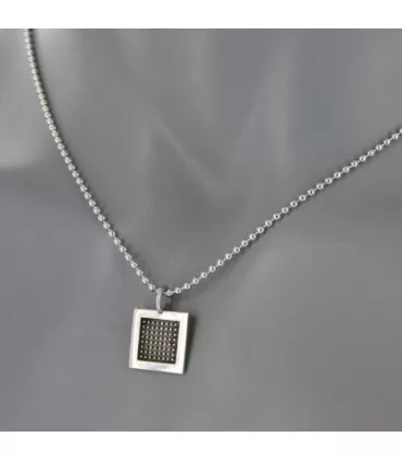Pendentif pour homme Minimaliste "135-21/31" - Collier en Argent - Bijoux en Vogue