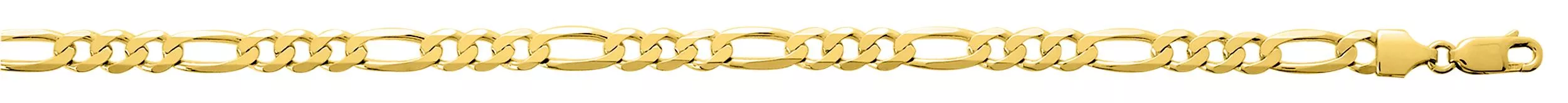 Collier Or alternée - Collier en Or 375 9k - Bijoux en Vogue