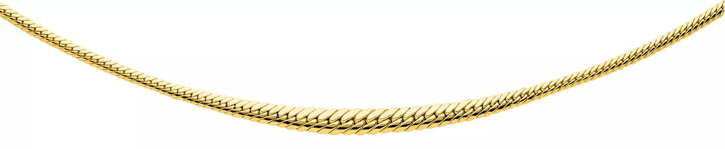 Collier Or anglaise - Collier en Or 375 9k - Bijoux en Vogue