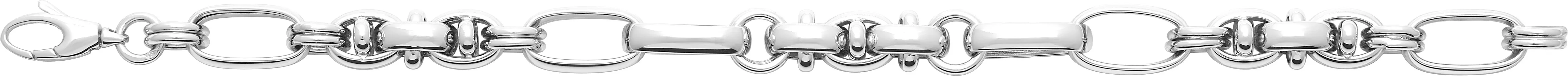 Collier Or Blanc fantaisie - Collier en Or 750 18k - Bijoux en Vogue