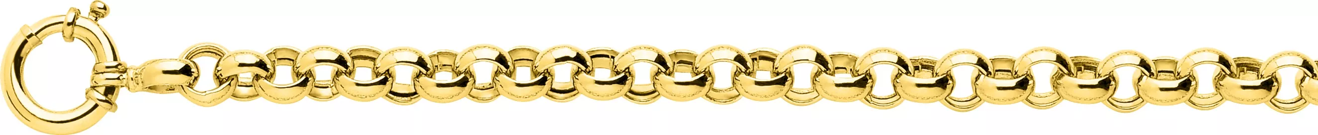 Collier Or jaseron - Collier en Or 750 18k - Bijoux en Vogue