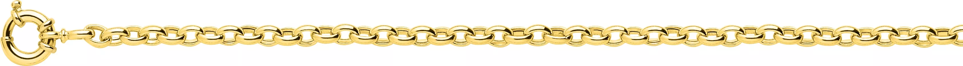 Collier Or jaseron - Collier en Or 750 18k - Bijoux en Vogue