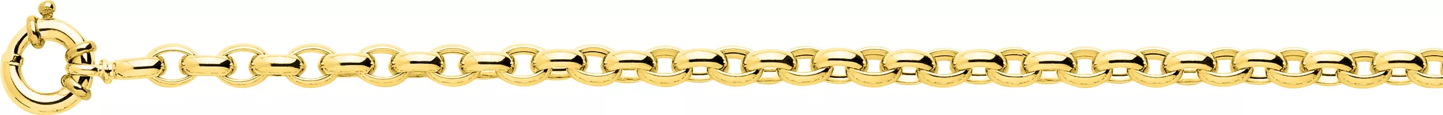 Collier Or jaseron - Collier en Or 750 18k - Bijoux en Vogue