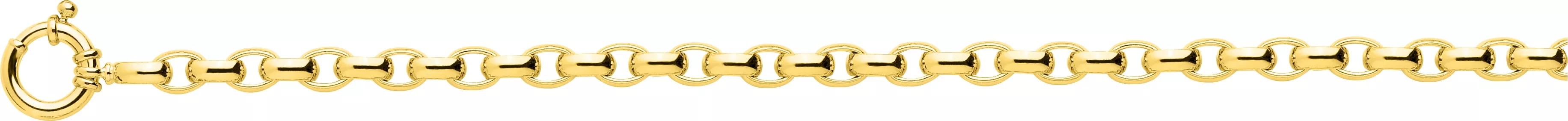 Collier Or jaseron - Collier en Or 750 18k - Bijoux en Vogue