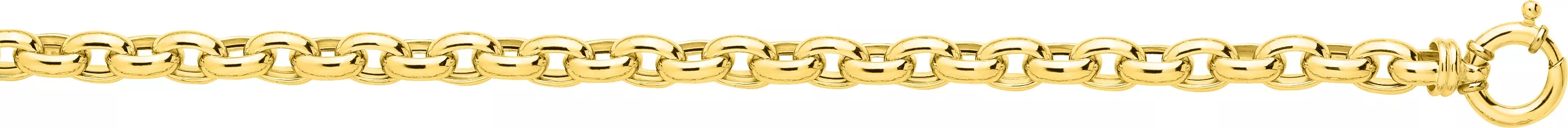 Collier Or jaseron - Collier en Or 750 18k - Bijoux en Vogue