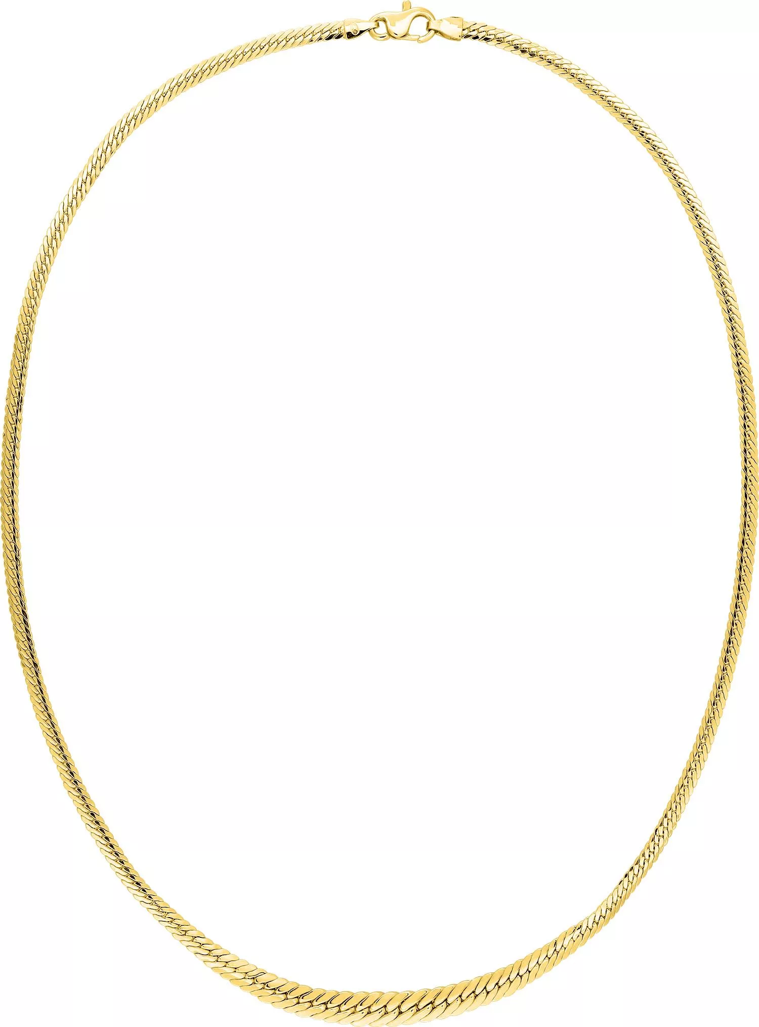 Collier Or anglaise - Collier en Or 750 18k - Bijoux en Vogue