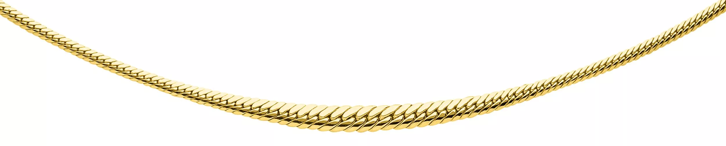 Collier Or anglaise - Collier en Or 750 18k - Bijoux en Vogue