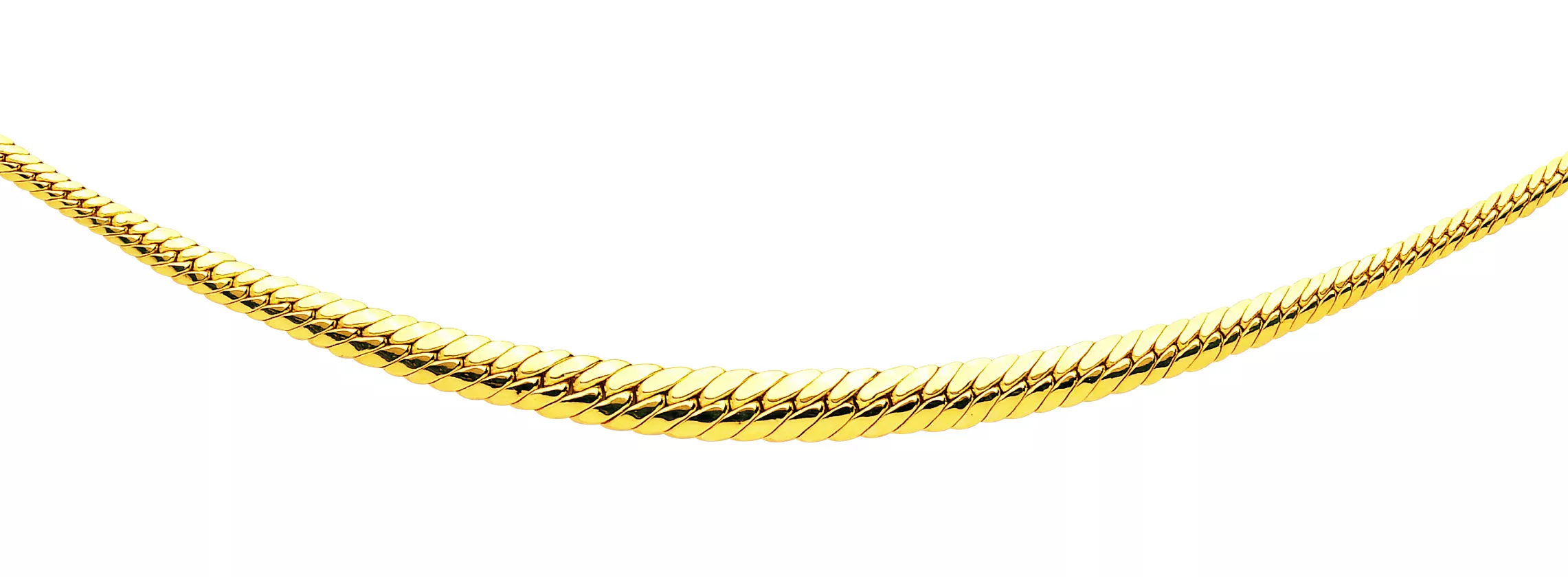 Collier Or anglaise - Collier en Or 750 18k - Bijoux en Vogue