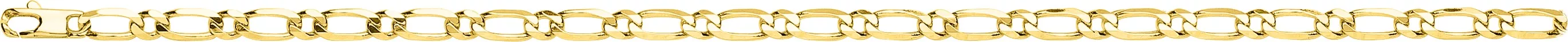 Collier Homme Or alternée - Collier en Or 750 18k