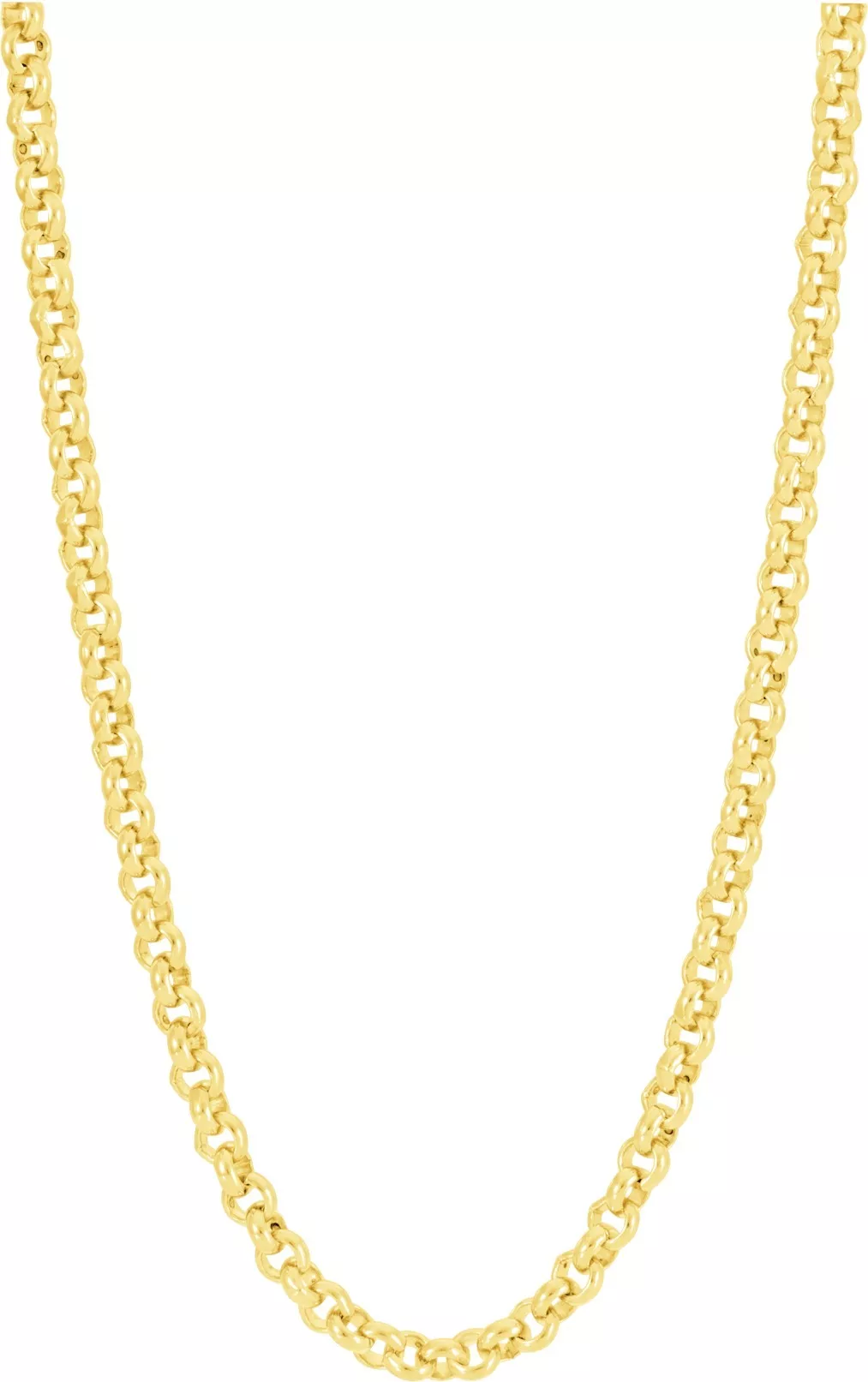 Collier Plaqué Or jaseron - Collier en Plaqué or - Bijoux en Vogue