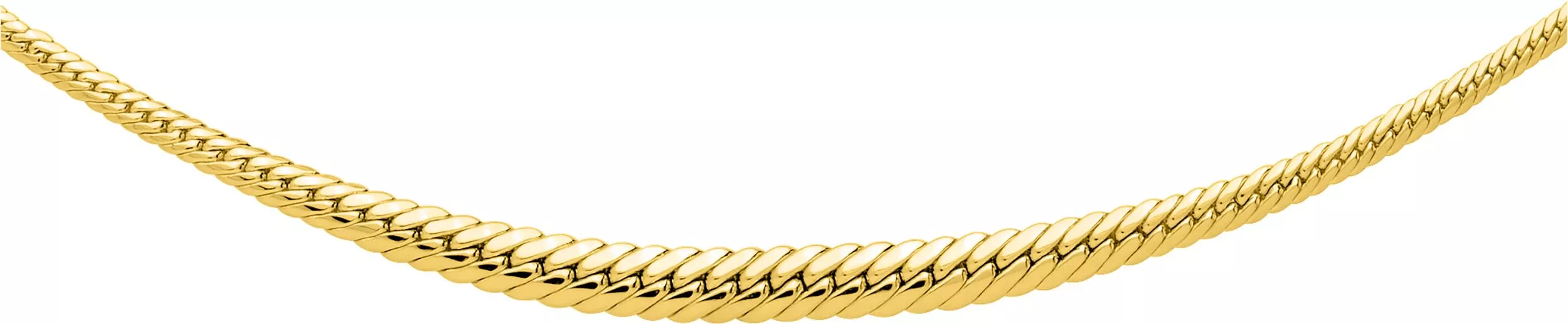 Collier Plaqué Or anglaise - Collier en Plaqué or - Bijoux en Vogue