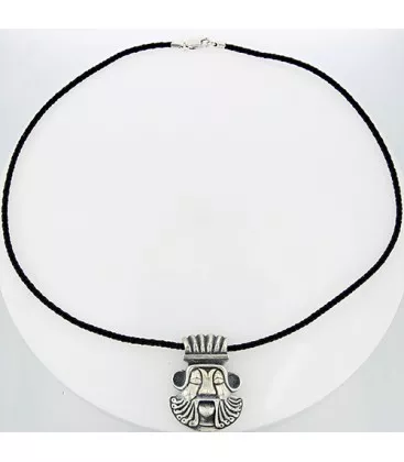 Collier Masque Crocelleto - Collier en Argent - Bijoux en Vogue
