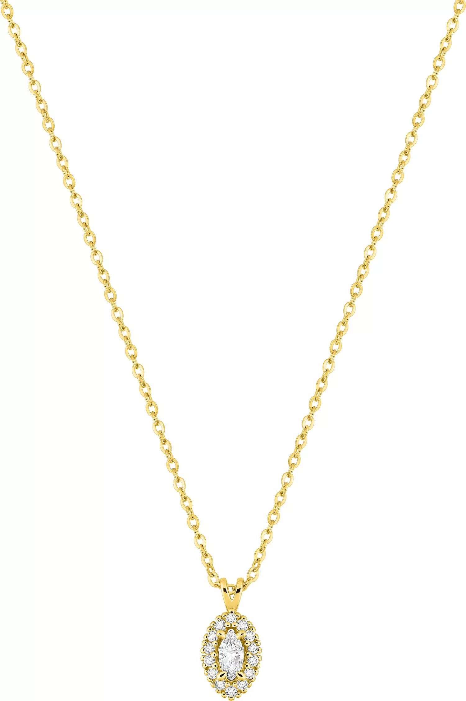 Collier Or Poornima Diamant - Collier en Or 375 9k - Bijoux en Vogue
