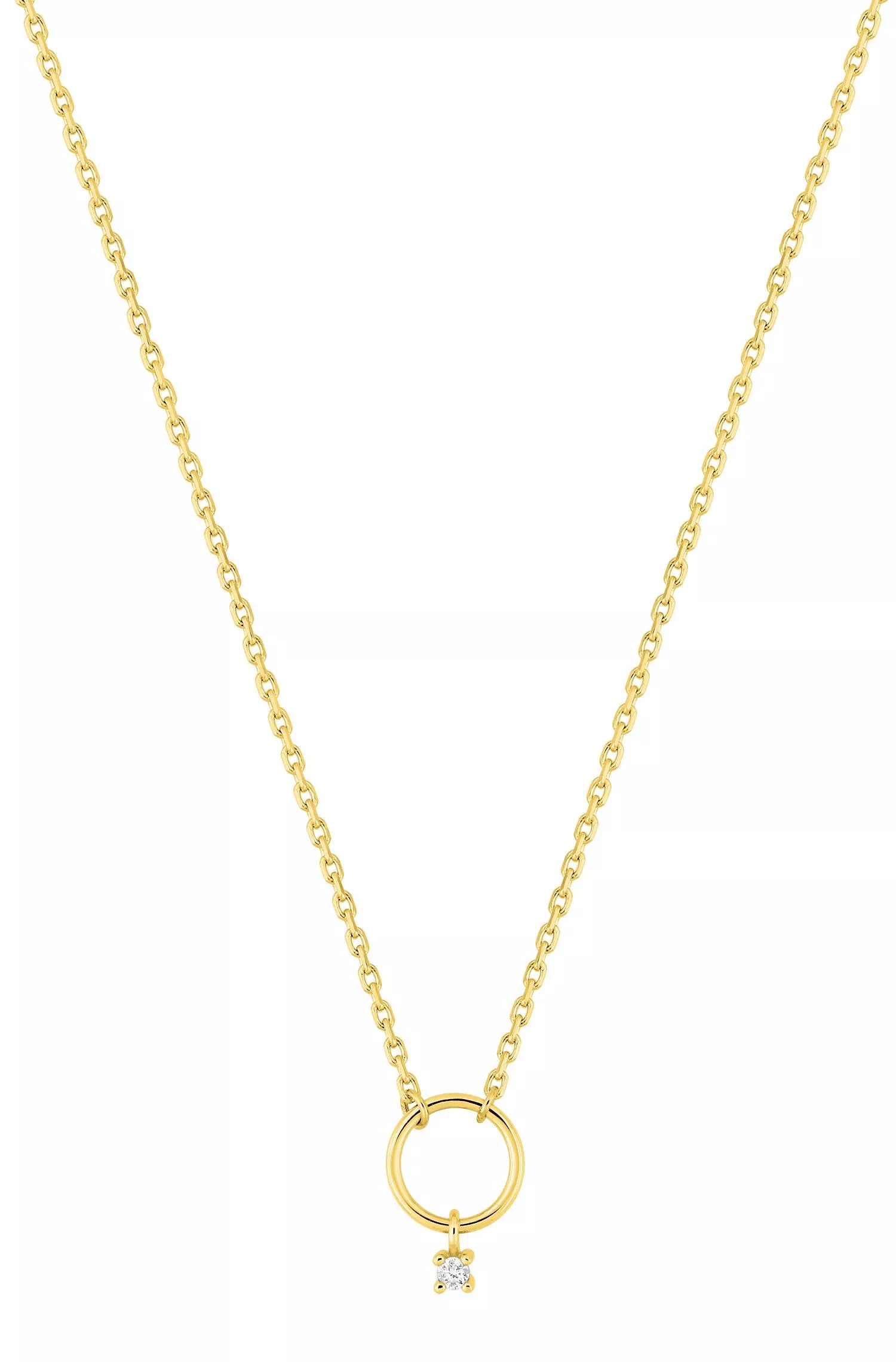Collier Or Caryne Diamant - Collier en Or 750 18k - Bijoux en Vogue