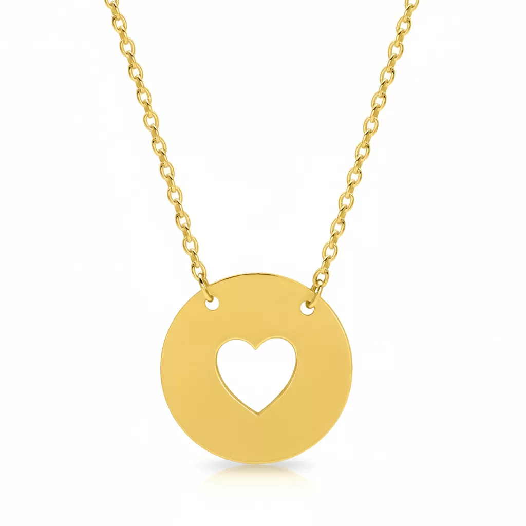 Collier Or Aabla Coeur - Collier en Or 750 18k - Bijoux en Vogue