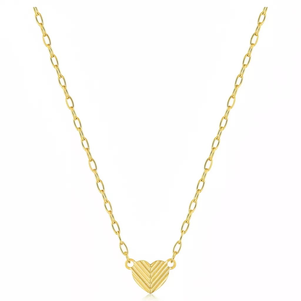 Collier Or Khedra Coeur - Collier en Or 750 18k - Bijoux en Vogue