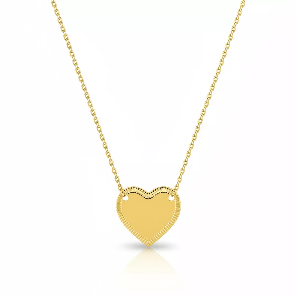 Collier Or Norica Coeur - Collier en Or 750 18k - Bijoux en Vogue