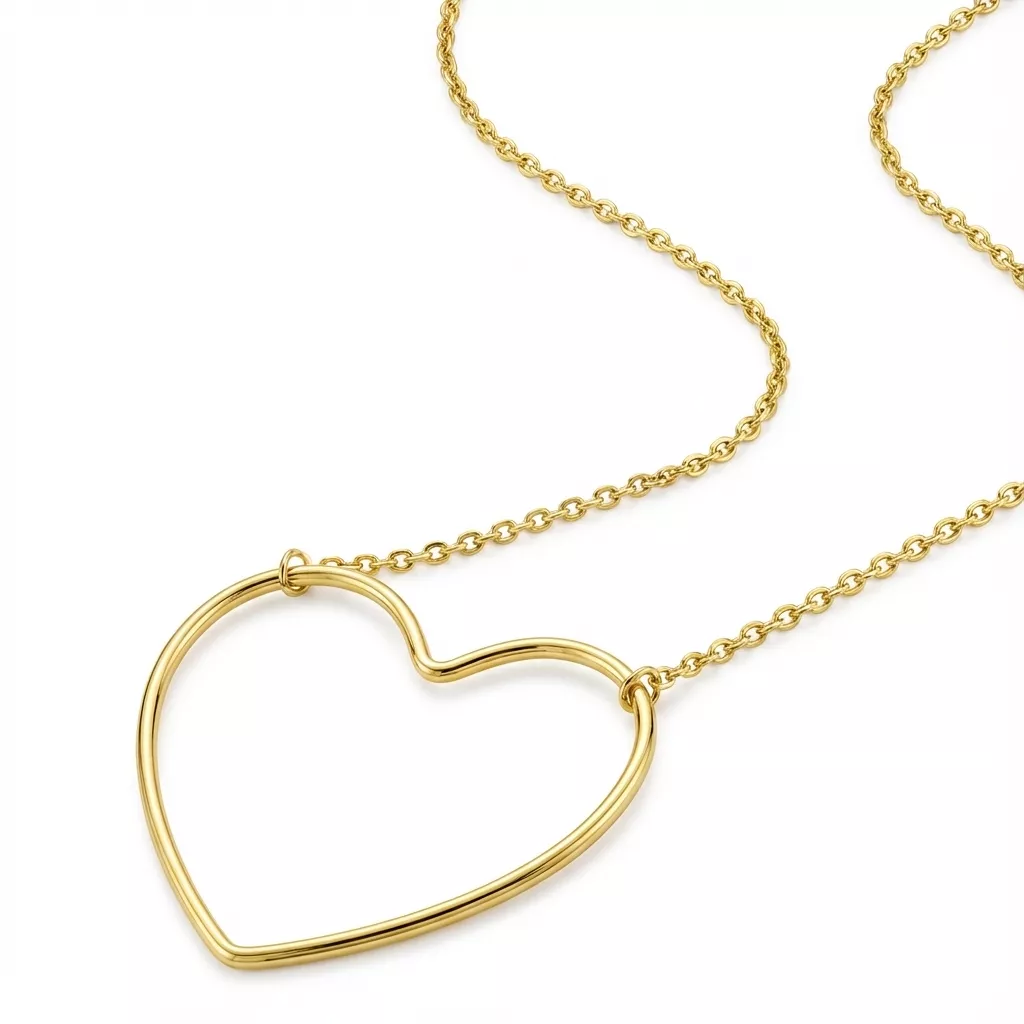 Collier Or Meleca Coeur - Collier en Or 750 18k - Bijoux en Vogue