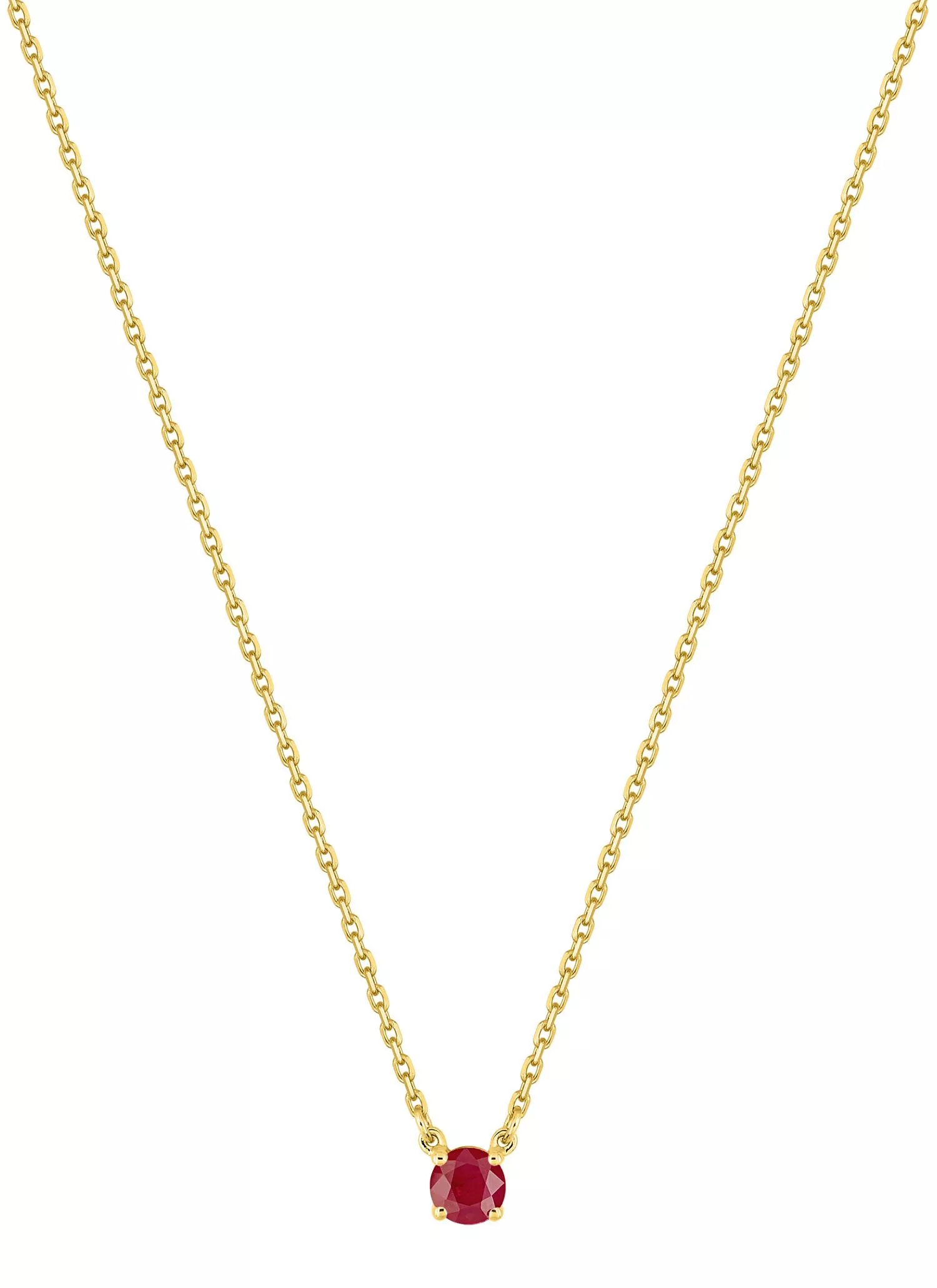 Collier Or Entonia Rubis - Collier en Or 750 18k - Bijoux en Vogue