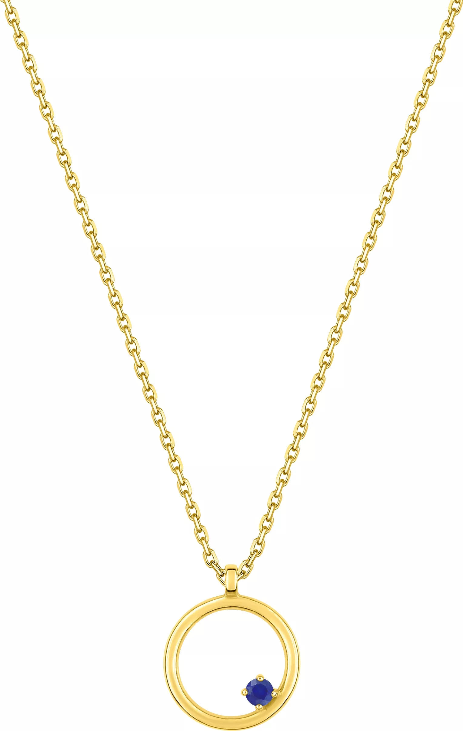 Collier Or Farkhanda Saphir - Collier en Or 750 18k - Bijoux en Vogue
